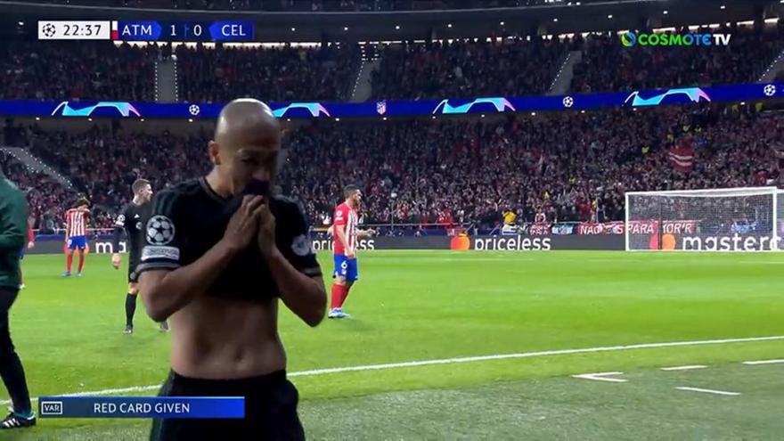 Πρώτος Ιάπωνας που αποβάλλεται στο Champions League ο Μαέντα Πρώτος Ιάπωνας που αποβάλλεται στο Champions League ο Μαέντα