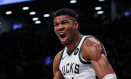 Οι καλύτερες στιγμές της 36άρας του Αντετοκούνμπο στο Μπρούκλιν