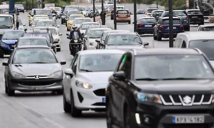 Αυξημένη η κίνηση σε κεντρικές οδικές αρτηρίες της πόλης