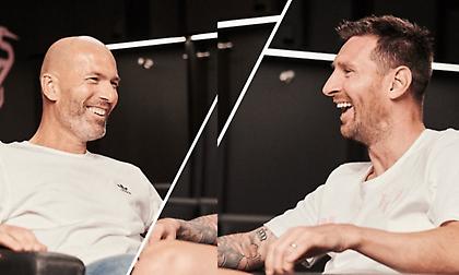 Ζιντάν σε Μέσι: «Είναι κρίμα που δεν υπήρξαμε ποτέ συμπαίκτες - Είσαι πραγματική μαγεία»