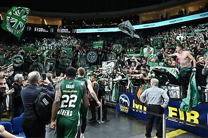 Παναθηναϊκός: Η «πράσινη κερκίδα» στο Βερολίνο πώρωσε παίκτες και προπονητές