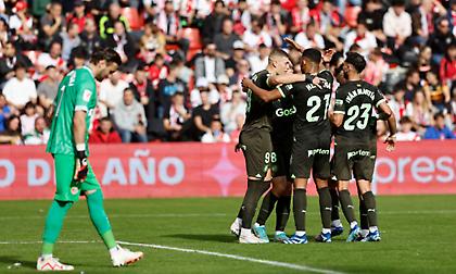 Συνεχίζει ακάθεκτη η πρωτοπόρος Τζιρόνα, πέρασε με ανατροπή από την έδρα της Βαγιεκάνο!