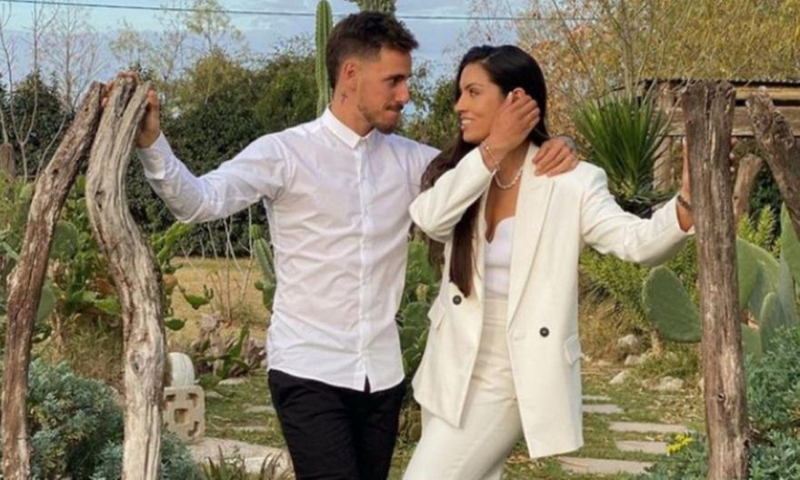 Ευχήθηκε χρόνια πολλά στον Μαντσίνι η σύντροφός του, Νάταλι