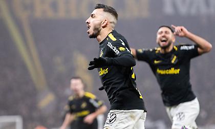 Χατ τρικ μέσα σε 14 λεπτά με την ΑΪΚ Στοκχόλμης ο Πίττας!