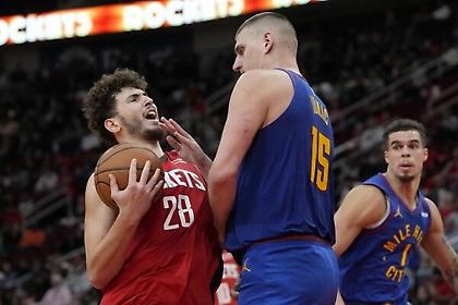 Σοκ για τους Νάγκετς στο Χιούστον, παρά τη μεγαλειώδη εμφάνιση του Γιόκιτς