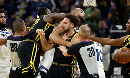 Ανοίγει φάκελο για τον καβγά στο Γουόριορς-Τίμπεργουλβς το ΝΒΑ - Δύσκολη η θέση του Γκριν