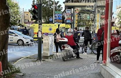 Σοβαρό τροχαίο στη Λάρισα με τραυματίες δύο νεαρά άτομα