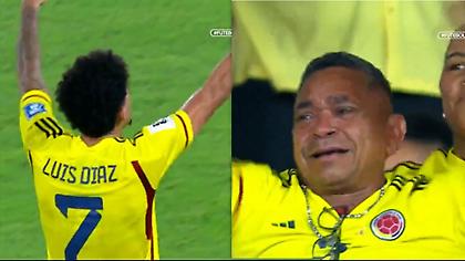 Συγκίνηση: Ξέσπασε σε λυγμούς ο πατέρας του Λουίς Ντίας με τα γκολ νίκης του γιου του κόντρα στη Βραζιλία