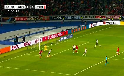 Παστέλωσε τρελή γκολάρα ο 18χρονος Γιλντίζ μέσα στο Βερολίνο κόντρα στη Γερμανία