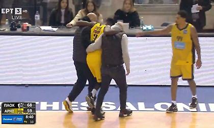 Έκανε τρομερή τρίτη περίοδο αλλά χτύπησε και αποχώρησε υποβασταζόμενος ο Σανόγκο!