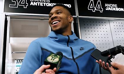 Αντετοκούνμπο: «Έχουμε ακόμη 69 ματς. Μου αρέσει αυτός ο αριθμός»