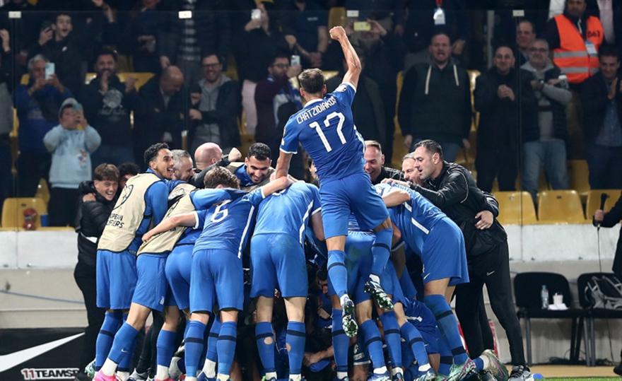 Ελλάδα-Γαλλία: Το γκολ του Μπακασέτα για το 1-1