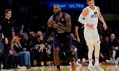 Ο Λεμπρόν έγραψε ιστορία στο ΝΒΑ - Έφτασε τους 39.000 πόντους