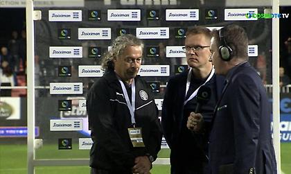 Νταμπράουσκας: «Δεν έχω κανένα παράπονο από τους παίκτες μου – Όταν δεχόμαστε ένα γκολ, δεν μπορούμε να βάλουμε δύο»