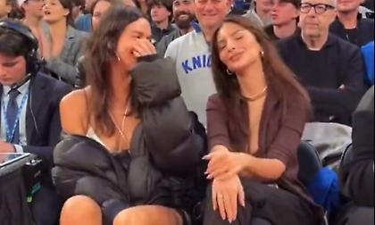 Ιρίνα Σάικ και Έμιλι Ραταϊκόφσκι πήγαν μαζί να δουν ΝΒΑ