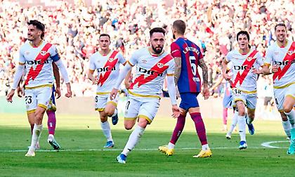 Ράγιο… φόνισσα των γιγάντων, ανάγκασε την Μπαρτσελόνα να πετάξει ακόμα δύο βαθμούς!