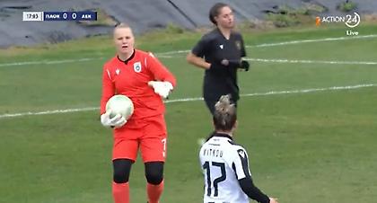 Έντονες διαμαρτυρίες της ΑΕΚ για τη διαιτησία στο ντέρμπι με τον ΠΑΟΚ στο ποδόσφαιρο γυναικών!