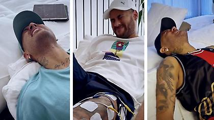 Ανατριχιαστικό βίντεο: Ο Νεϊμάρ ουρλιάζει από τον πόνο στη διάρκεια των θεραπειών του