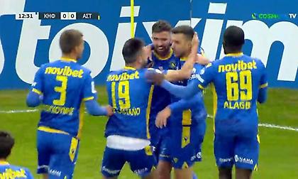 «Κεφάλι» στο σκορ στην Καισαριανή ο Αστέρας με το κεφάλι του Μάντζη