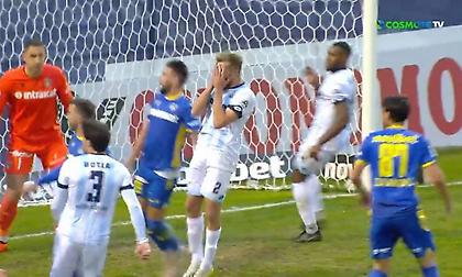 Τεράστια ευκαιρία για την Κηφισιά να ξαναμπεί στο ματς με τον Αστέρα με το δοκάρι του Μποτία