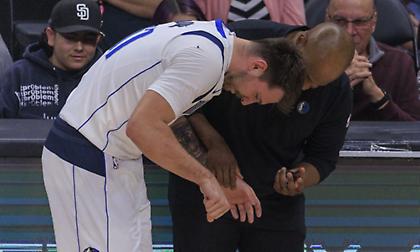 Έπαθε κάταγμα στον αντίχειρα σε κλέψιμο πάνω στον Χάρντεν ο Ντόντσιτς!