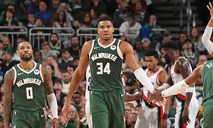 Μυθικός Γιάννης, οδήγησε τους Μπακς σε ασύλληπτη ανατροπή από το -26 κόντρα στους Μπλέιζερς!