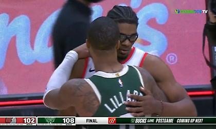 Ο σαρωτικός Giannis και η επική ανατροπή: Έτσι κέρδισαν τους Μπλέιζερς οι Μπακς