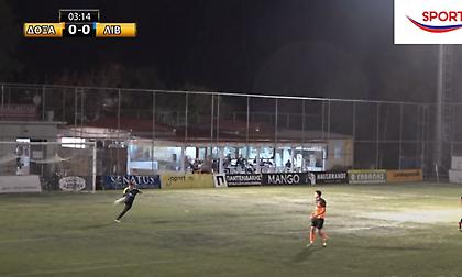 Γκολ από βολέ τερματοφύλακα σε τοπικό Ρεθύμνου