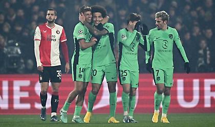 Έστειλε τη Φέγενορντ στο Europa και πήρε… αγκαζέ τη Λάτσιο στους «16» η Ατλέτικο