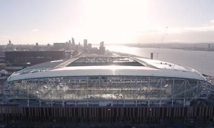 Προχωρούν με αμείωτο ρυθμό οι εργασίες στο νέο γήπεδο της Έβερτον!