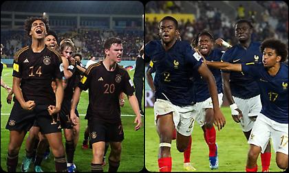 Ευρωπαϊκό ντέρμπι Γερμανία-Γαλλία στον τελικό του Παγκοσμίου Κυπέλλου u17