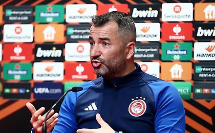 Μαρτίνεθ: «Ο Ολυμπιακός είναι μία ομάδα ώριμη πλέον, που δεν θα κάνει εύκολα λάθη»