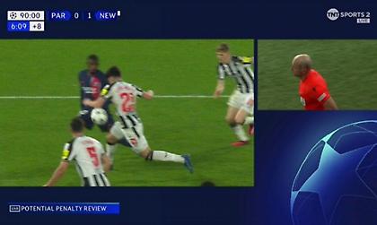 Το... περίεργο πέναλτι που έσωσε την Παρί Σεν Ζερμέν στις καθυστερήσεις