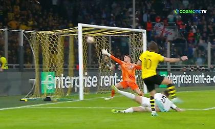 Τεράστια ευκαιρία για την ΑΕΚ με τον Τσούμπερ να σημαδεύει το δοκάρι στο 44'!