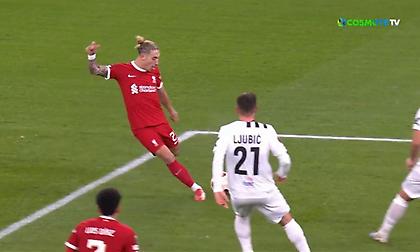 Τράνταξε το οριζόντιο δοκάρι της ΛΑΣΚ με σουτάρα ο Τσιμίκας!