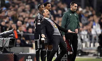 Γκρίνια Φαν’ τ Σχιπ για τη διαιτησία στο Μαρσέιγ-Άγιαξ