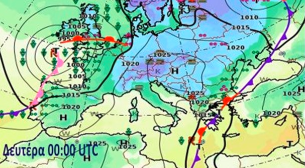 Καταιγίδα 24 ωρών από την Κυριακή το απόγευμα: Ποιες περιοχές αναμένεται να πληγούν