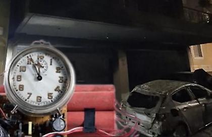Λαχτάρισαν στη Λάρισα από εκρηκτικό μηχανισμό σε πυλωτή πολυκατοικίας