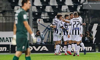 ΠΑΟΚ με φόρα από Φρανκφούρτη έστησε πάρτι στην Τούμπα με καλεσμένη τη Λαμία!