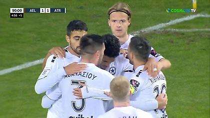 Η γκολάρα του Γιουμπιτάνα που έκανε το 1-1 για τον Ατρόμητο στη Λάρισα