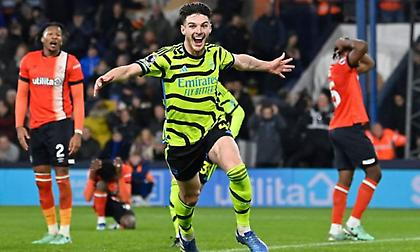 Το «χρυσό» τέρμα του Ράις με το οποίο η Άρσεναλ απέδρασε από το Λούτον!