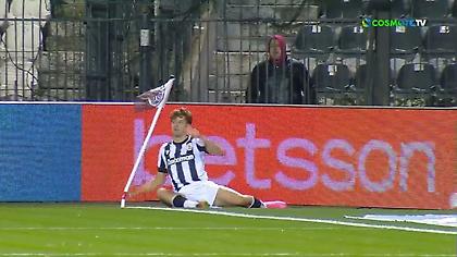 Ανατράπηκε από το... σημαιάκι του κόρνερ και το εκδικήθηκε ο Κωνσταντέλιας!