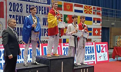 «Χάλκινος» ο Δημητρόπουλος στο Ευρωπαϊκό Πρωτάθλημα ταε-κβον-ντό U21