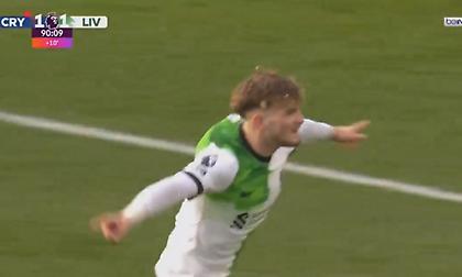 Το έκανε ξανά μετά τη Φούλαμ η Λίβερπουλ: Βρήκε γκολ νίκης στο 90+1' με τον Έλιοτ κόντρα στην Κρίσταλ Πάλας!