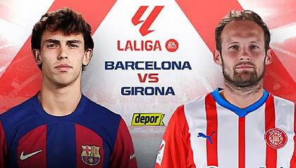 Οι ενδεκάδες στο Μπαρτσελόνα-Τζιρόνα