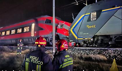 Ιταλία: Τουλάχιστον 17 τραυματίες σε σύγκρουση δύο αμαξοστοιχιών