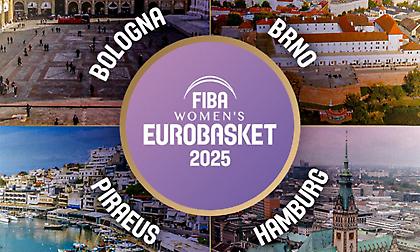 Στο ΣΕΦ ο ένας όμιλος και η τελική φάση του Eurobasket Γυναικών 2025!