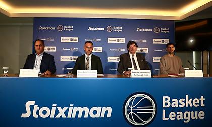 Η επίσημη παρουσίαση της χορηγικής συνεργασίας της Stoiximan με την Basket League