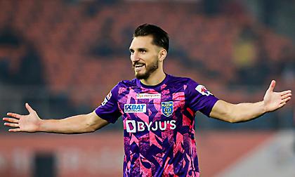 Σκόραρε ξανά και έκρινε τον «ελληνικό εμφύλιο» του ινδικού πρωταθλήματος ο Διαμαντάκος