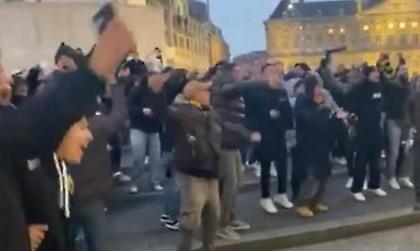 Τρέλα από τους οπαδούς της ΑΕΚ στην Ολλανδία, έντυσαν στα «κιτρινόμαυρα» το Άμστερνταμ!